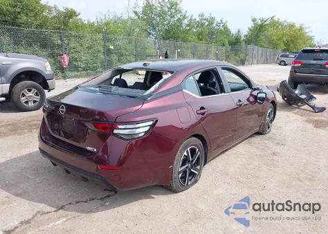 2025 Nissan Sentra Sv from USA, damaged, VIN 3N1AB8CV1SY222627